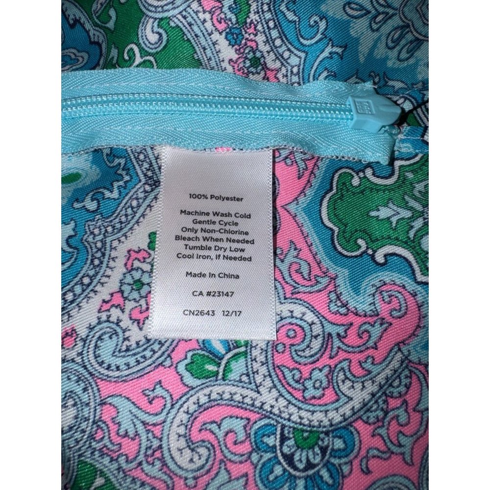 Talbots Loose Fit Summer Party Blouse Women Size Petite Large - Picture 10 of 10